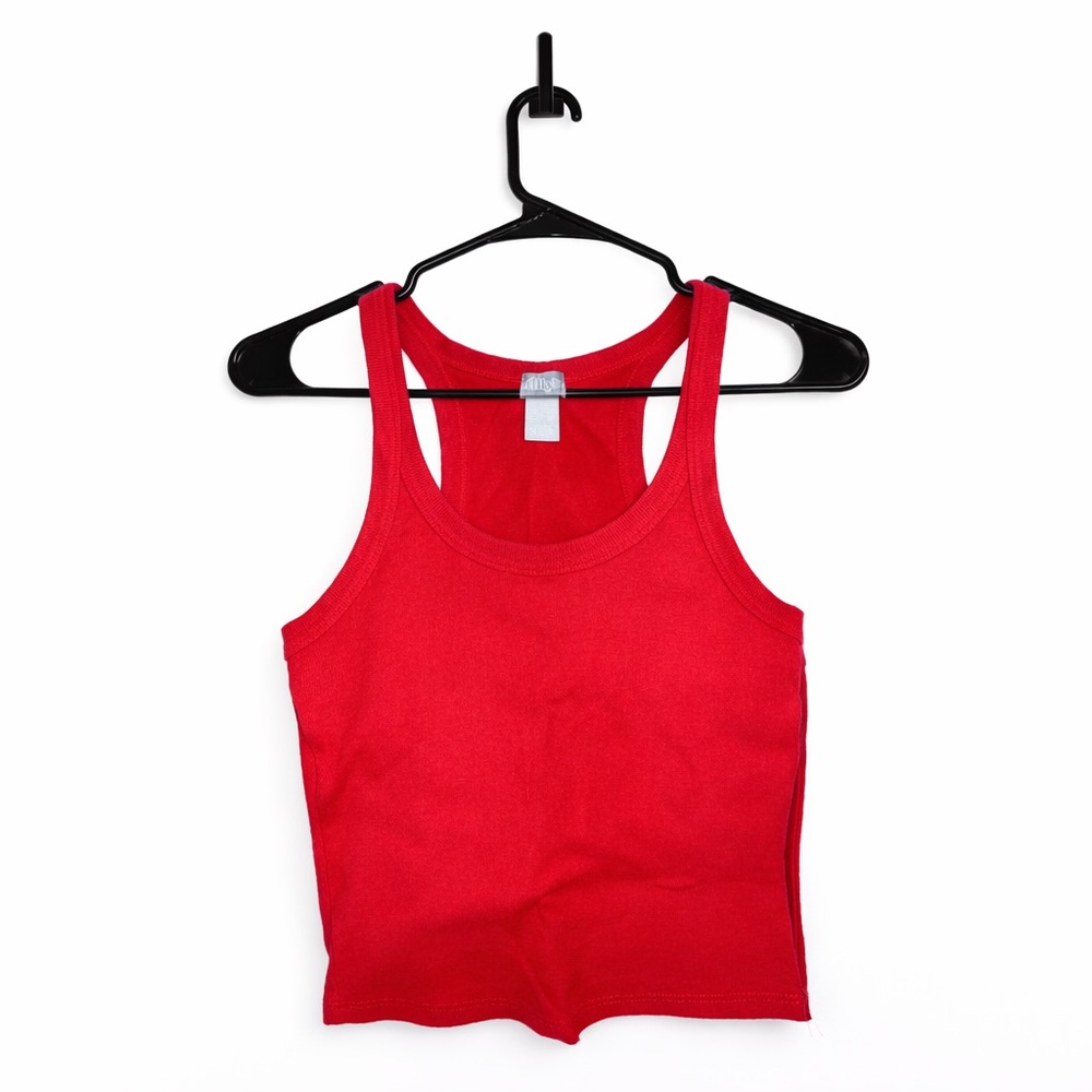 Tilly's Bold Red Crop Top